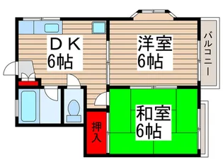 モンシャトー秋津.【2階】の間取り