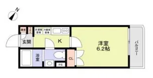 VISTA ASAGAYA.N【1階】の間取り