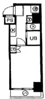 スカイコート新大塚【1階】の間取り