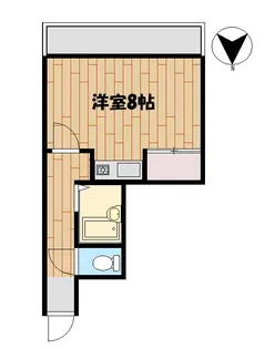 ロデオドライブI【2階】の間取り