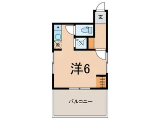 カーサK・M【2階】の間取り