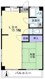 コーポユウ【2階】の間取り