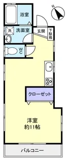 八千代台東1丁目貸家【2階】の間取り
