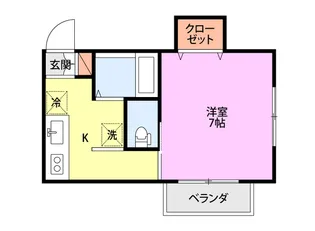 プリオールII【1階】の間取り