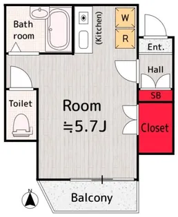 サジタリオ【2階】の間取り