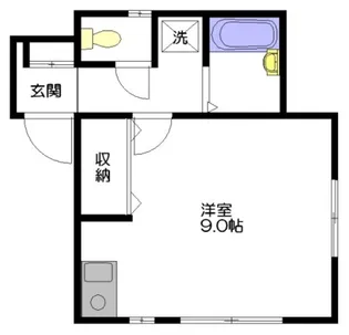 ラ・フォレスタ【2階】の間取り