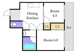 第二耐火ビル【3階】の間取り