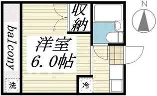 サンアベニュー師岡【2階】の間取り