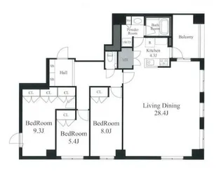 寿ビル【6階】の間取り