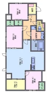 ファインステイジ柳町【4階】の間取り