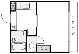 村上マンション【3階】の間取り