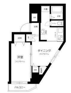 コート代官山【6階】の間取り