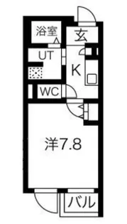 エスペルーモ桜新町【3階】の間取り