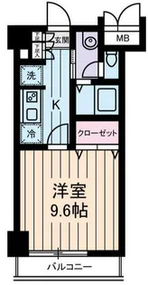 パストラーレ三ノ輪【2階】の間取り