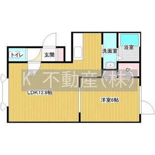 レインボーハウスLDH【1階】の間取り