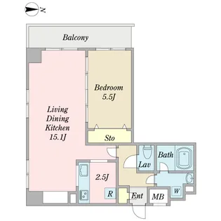 K-DIMOA【4階】の間取り