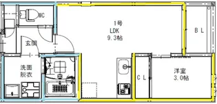 REGALEST SAVIOR【1階】の間取り