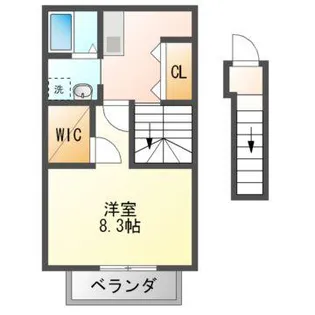 Lepanto【2階】の間取り