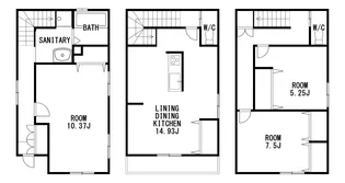 Maison Lien 中岡崎【1階】の間取り
