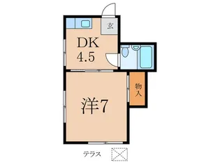フジコ-ポ【1階】の間取り