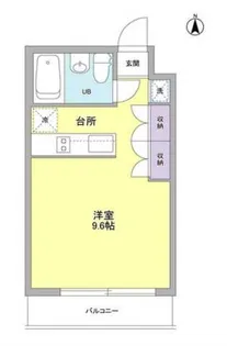 アルシェ ドゥ【4階】の間取り