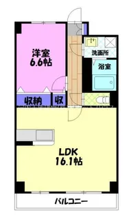 S-FORT宇都宮南大通り【1階】の間取り