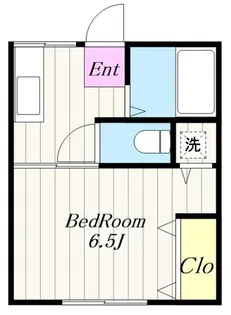 コーポ水引【1階】の間取り