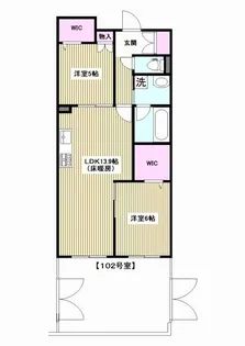 L.ピソ【1階】の間取り