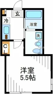 セントラルヒルズ横浜山手【1階】の間取り