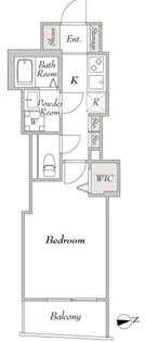 プルミエ市谷薬王寺【7階】の間取り