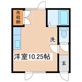 ハイツTOMATO【2階】の間取り
