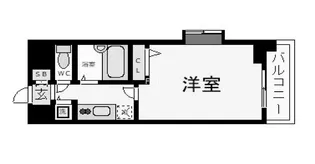 トーシンフェニックス芝アストラーレ【10階】の間取り