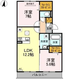 メゾンN【1階】の間取り