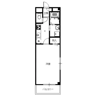アンプルール フェールM’sI【3階】の間取り