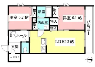 Heimstaette逍遥館【1階】の間取り