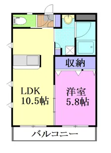GoldenBell【3階】の間取り
