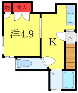 ルレ・スミレ【2階】の間取り