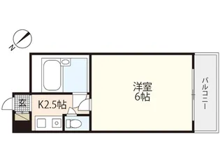 第3山田ビル【3階】の間取り