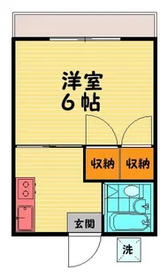 コーポ小嶋【2階】の間取り