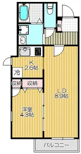 Grand Hills Shinagawa【3階】の間取り