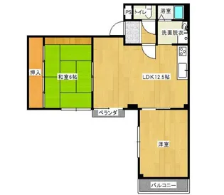 メゾンニュー大宮【9階】の間取り