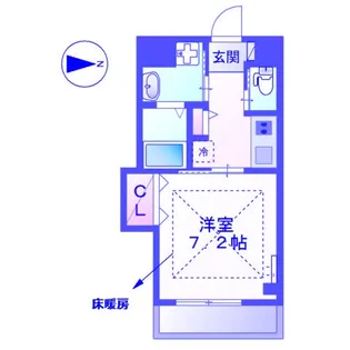 Ivy Terrace【3階】の間取り