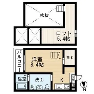 セレーネ豊田本町(セレーネトヨタホンマチ)【1階】の間取り