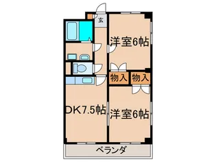渡辺ビル【1階】の間取り