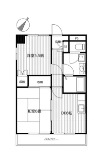 クォーレMM【2階】の間取り