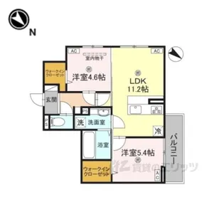 秀豊5号館【2階】の間取り