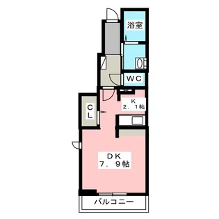 ピュア グレイス【1階】の間取り