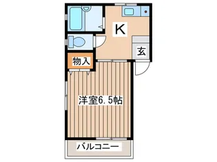 ベルメゾン【1階】の間取り