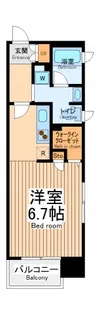 グラディート町田【2階】の間取り