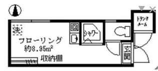 グレースミーナ【1階】の間取り
